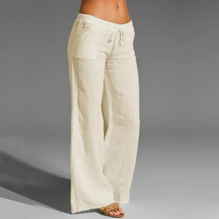 Zomerbroek dames linnen