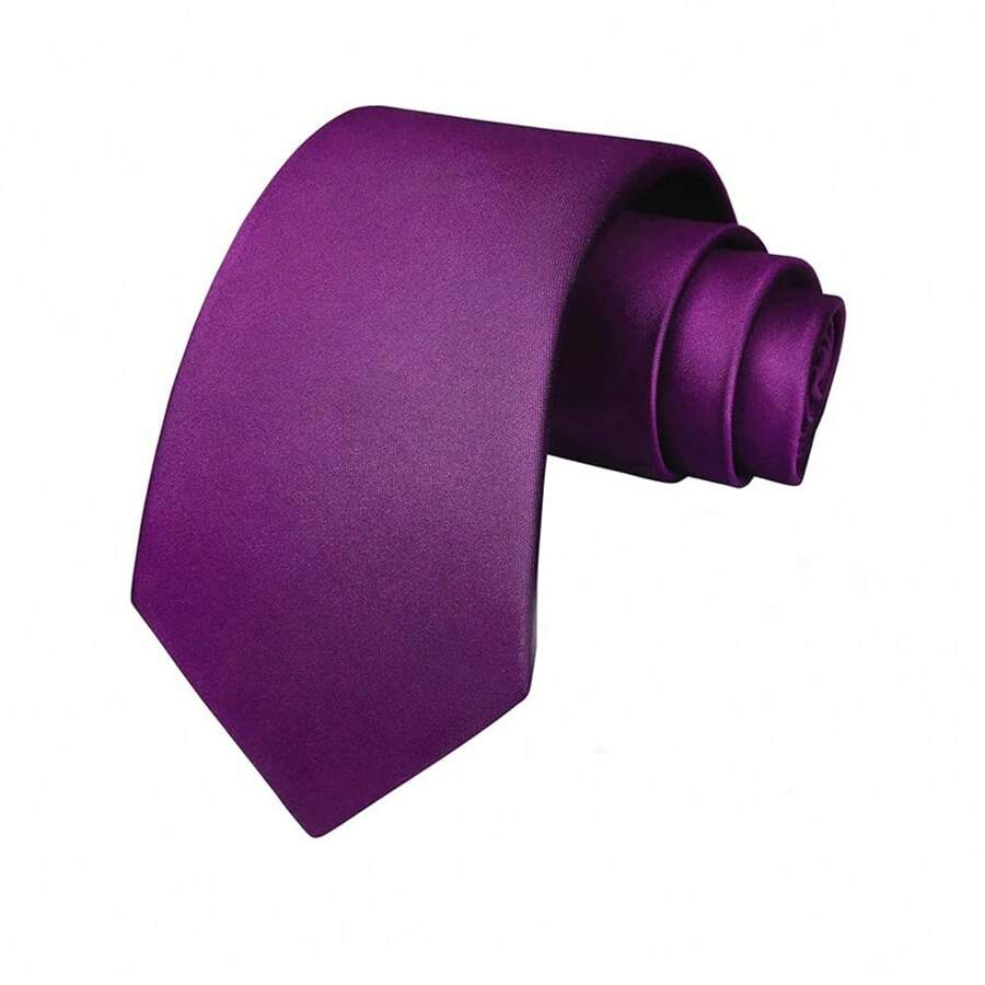 Mannen Effen Kleur Stropdas