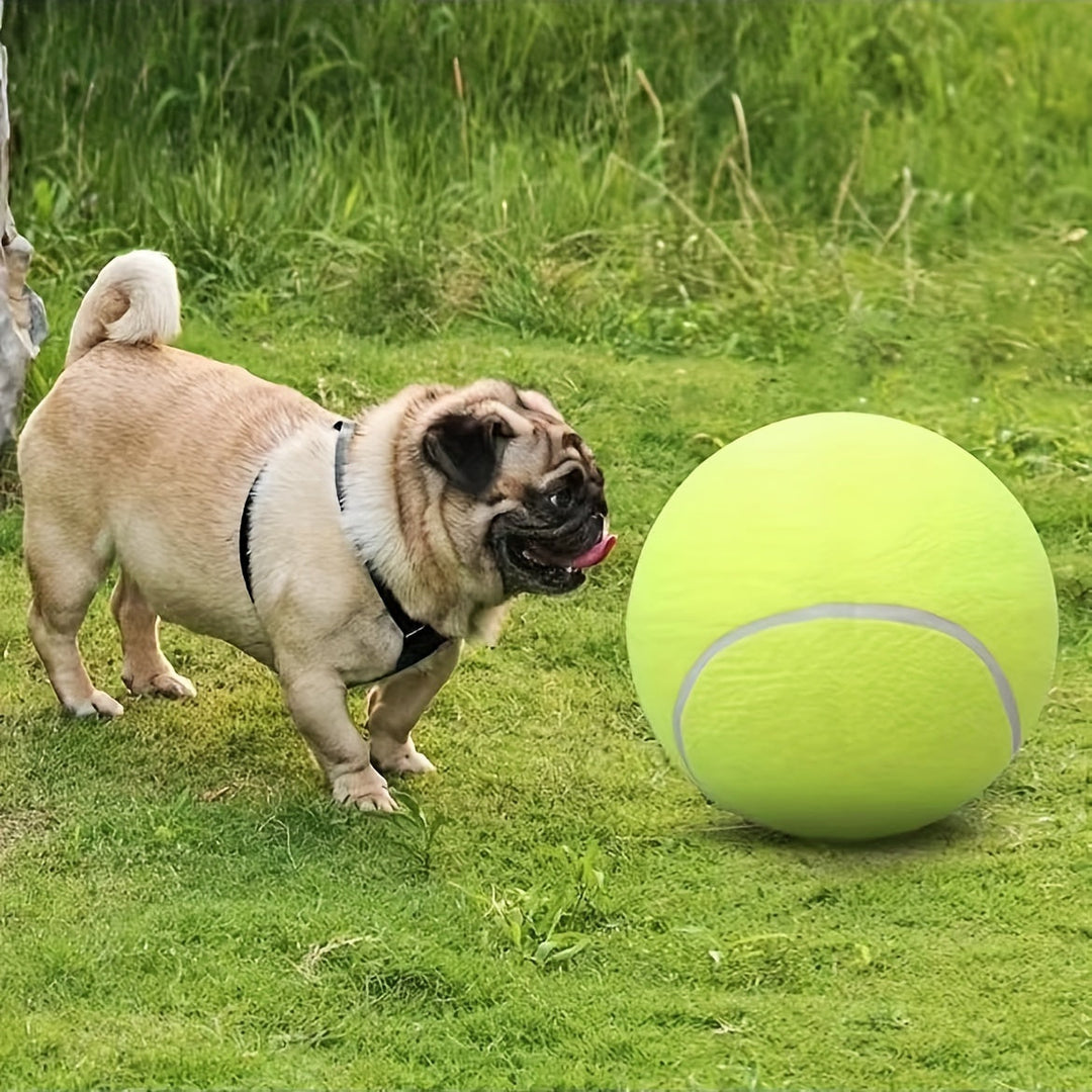 Extra Duurzame Tennisbal voor Grote Honden – Ideaal voor Spel en Buitenactiviteiten