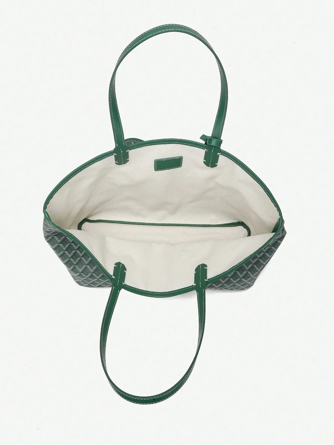 Casual Schoudertas van PVC voor Dames | Tote Bag | Grote Lichte Tas voor Studenten