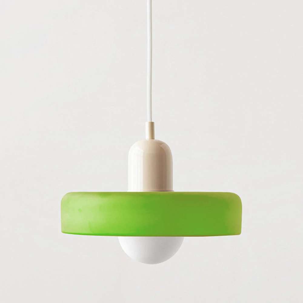 Moderne decoratieve hanglamp, gekleurde plafondhanglamp