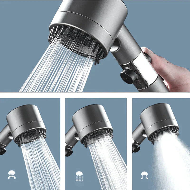 Krachtige Waterbesparende Douchekop met Filter en 3 Standen