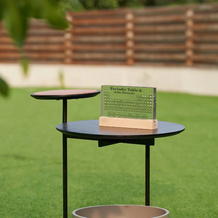 Educatieve periodiek-systeemlamp, wetenschappelijke decoratie met verlichting