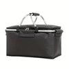 Opvouwbare geïsoleerde picknickmand 18L, draagbare koelbox