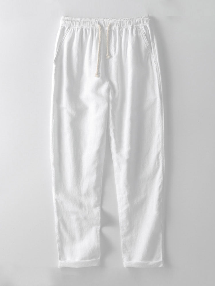 Linnen set met overhemd en broek - Antonio