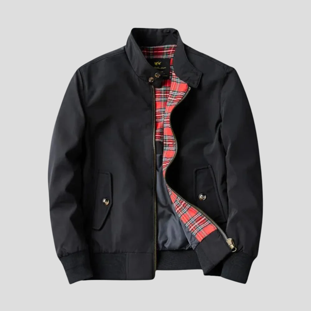 Heren casual jas met ademend design