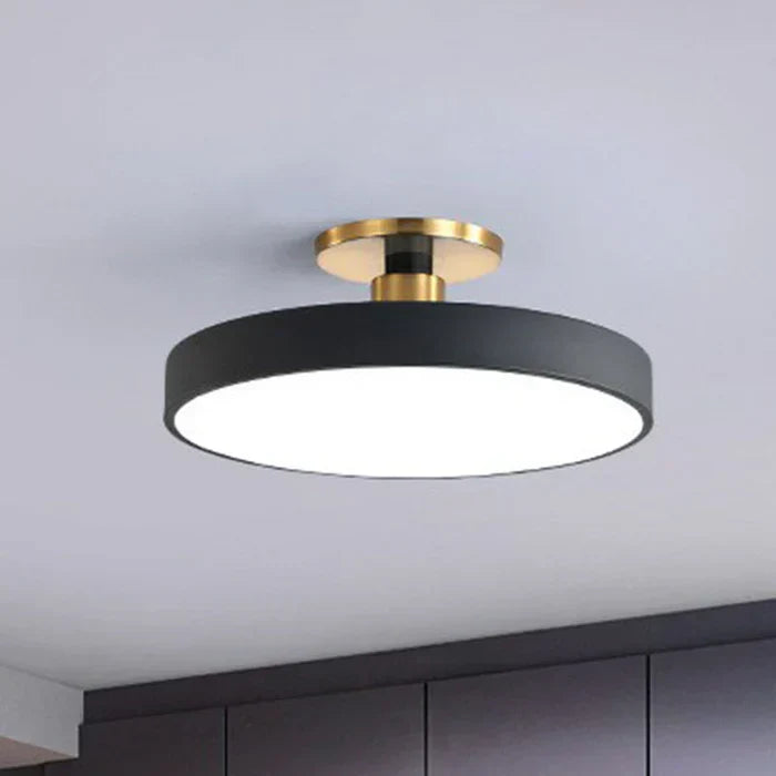 LED-plafondlamp in Scandinavische stijl - NordicaGlow
