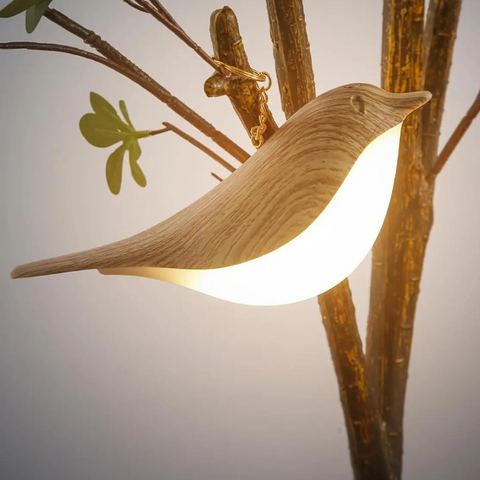 Vogel sfeer-ledlamp met touchbediening en aromadiffuser