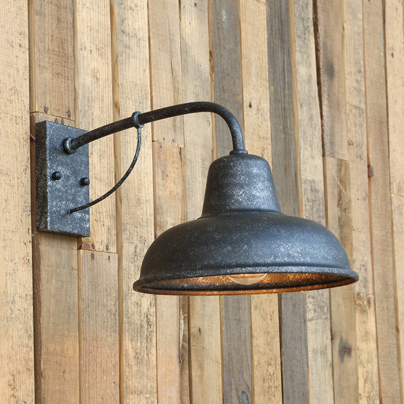 Rustieke industriële buitenwandlamp, armatuur voor veranda en terras