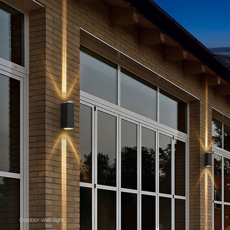 Waterdichte led-wandlamp voor buiten modern gebruik op patio en in de tuin