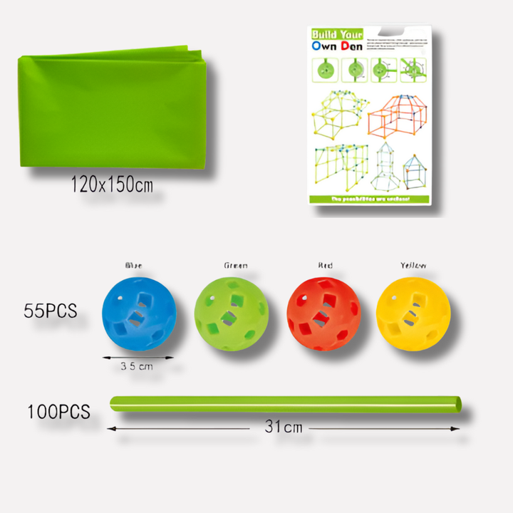 Playit - Duurzame en creatieve speeltent