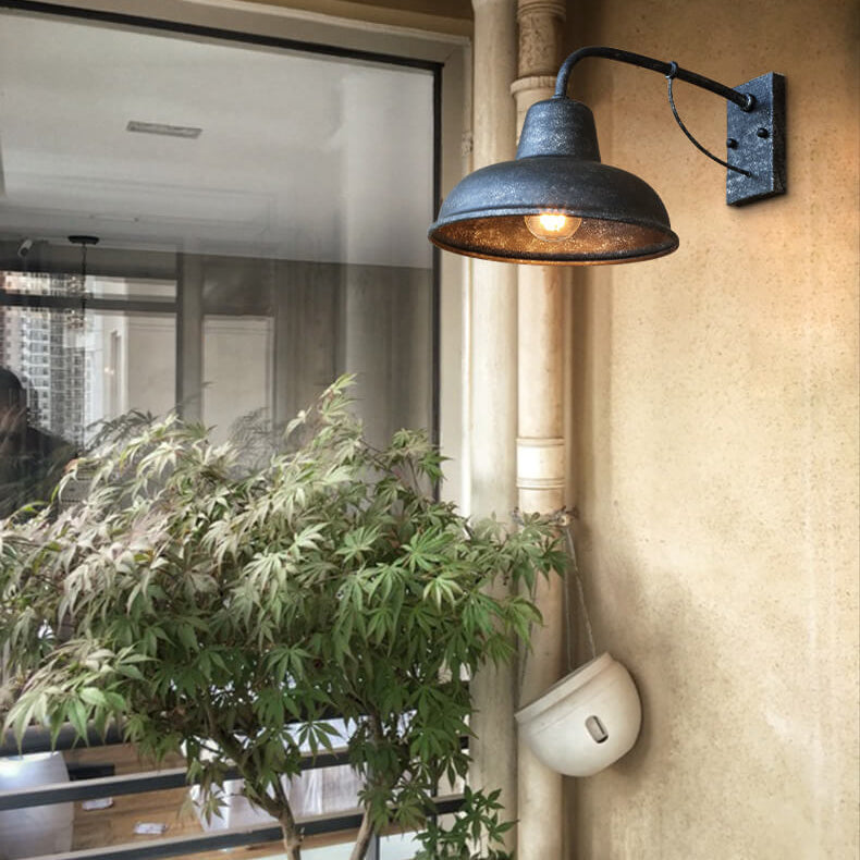 Rustieke industriële buitenwandlamp, armatuur voor veranda en terras
