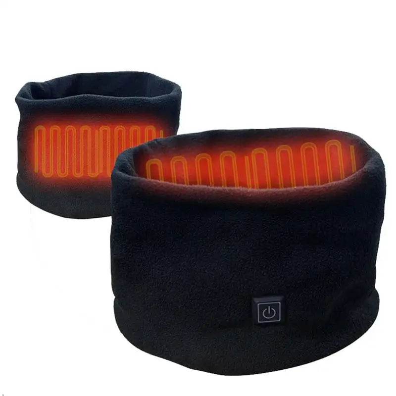USB-verwarmde fleece sjaal met 3 warmtestanden