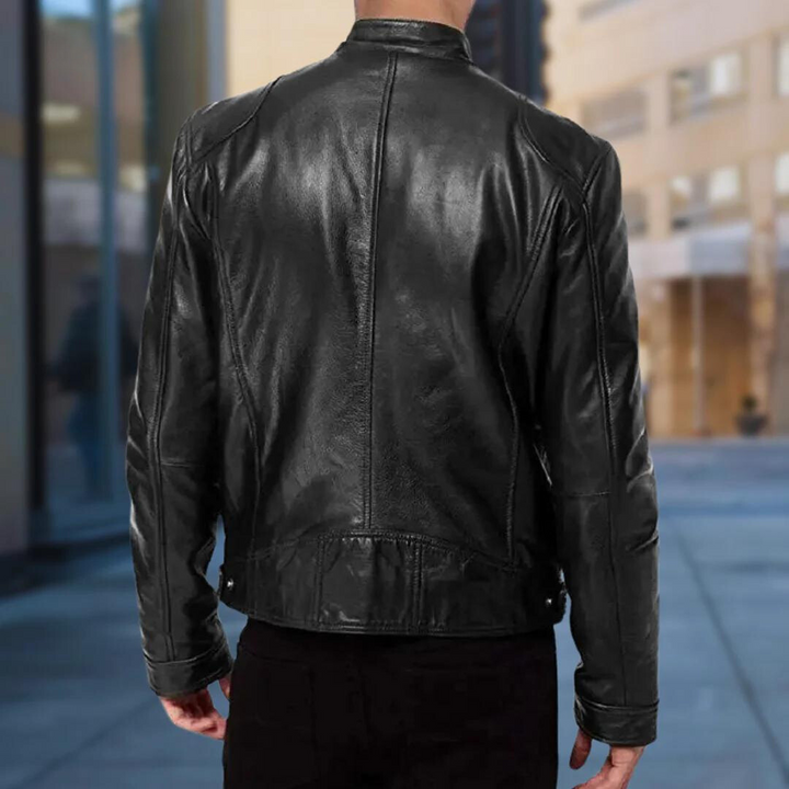 Leren herenjas – elegante, duurzame jas in moderne stijl