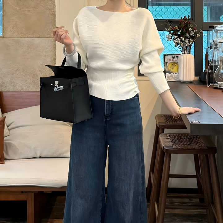 Vrouwen Off‑The‑Shoulder Trui