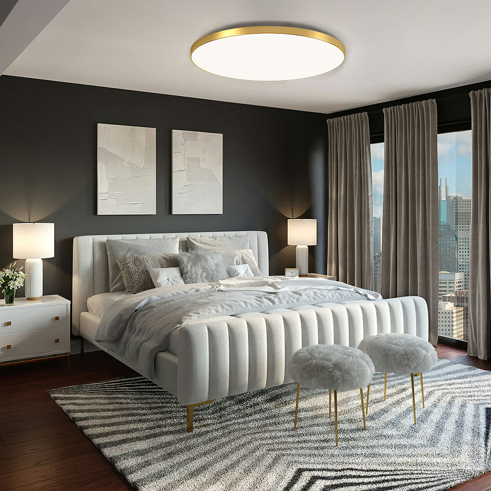 Moderne ronde LED-plafondlamp, heldere opbouwverlichting voor binnen