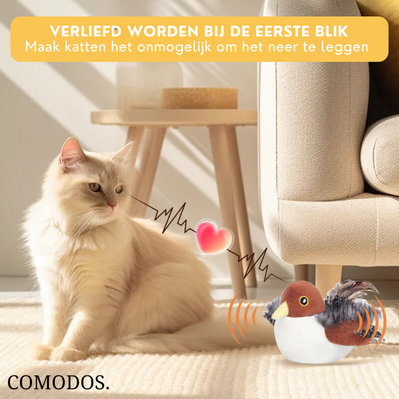 Chirp & Chase™ Vogel Speelgoed | Ontsteek De Jager In Je Huisdier