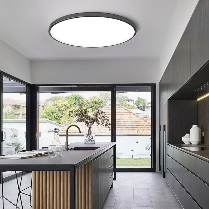 Moderne ronde LED-plafondlamp, heldere opbouwverlichting voor binnen