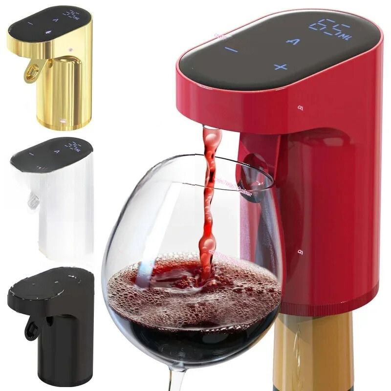 WineLuxe - Compacte Elektrische Wijnbeluchter Voor Directe Aromaboost