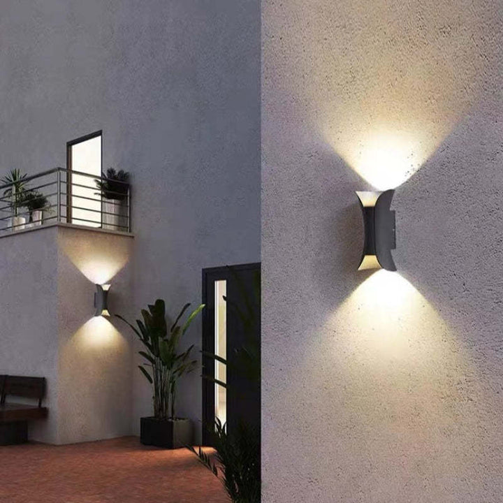 LED-buitenwandlamp, eigentijdse wandlamp voor gebruik buiten