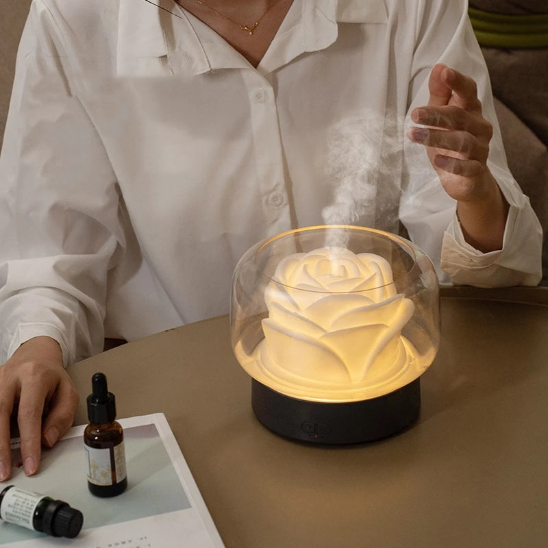 AirAura - Luxe Geurverspreider Met LED Verlichting Voor Een Rustgevende Sfeer