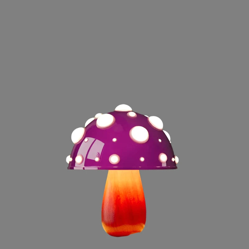GlowShroom - LED Champignon Lampje, USB Oplaadbaar, Perfect Voor Slaapkamer