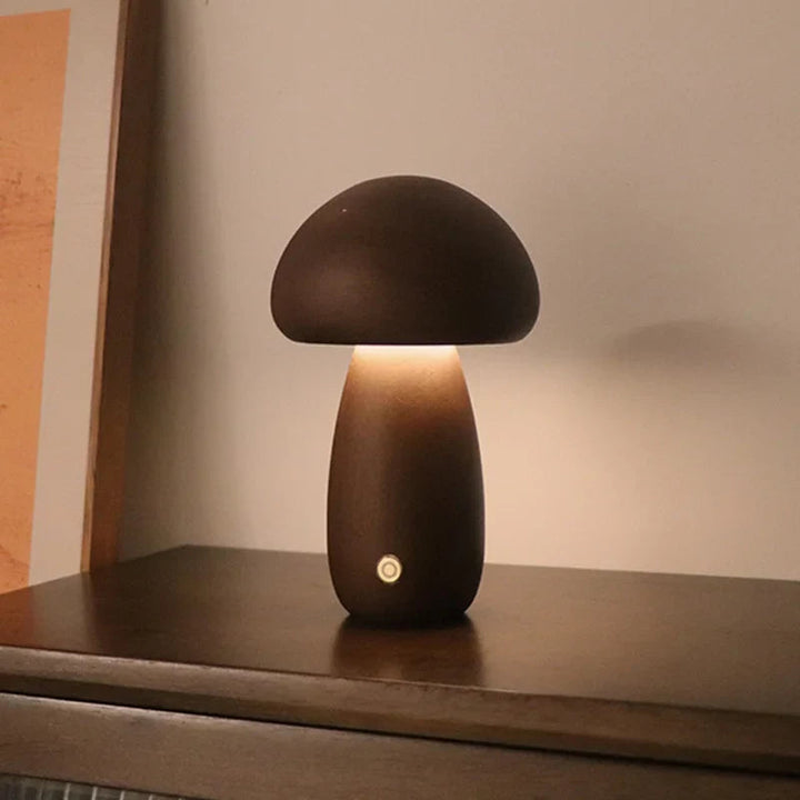 GlowShroom - Sfeervolle LED Tafellamp met Touchbediening en USB-oplaadbaar