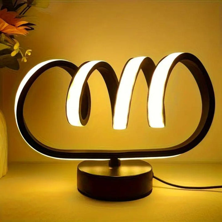 GlowLite - Minimalistische Tafellamp met Driekleurige LED & Modern Design