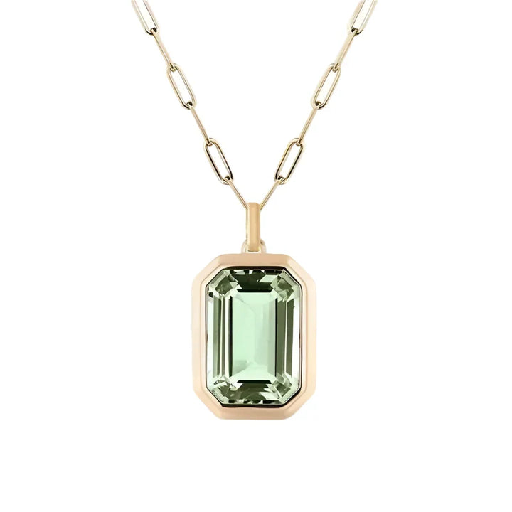 Zachte gouden ketting met elegant hartje