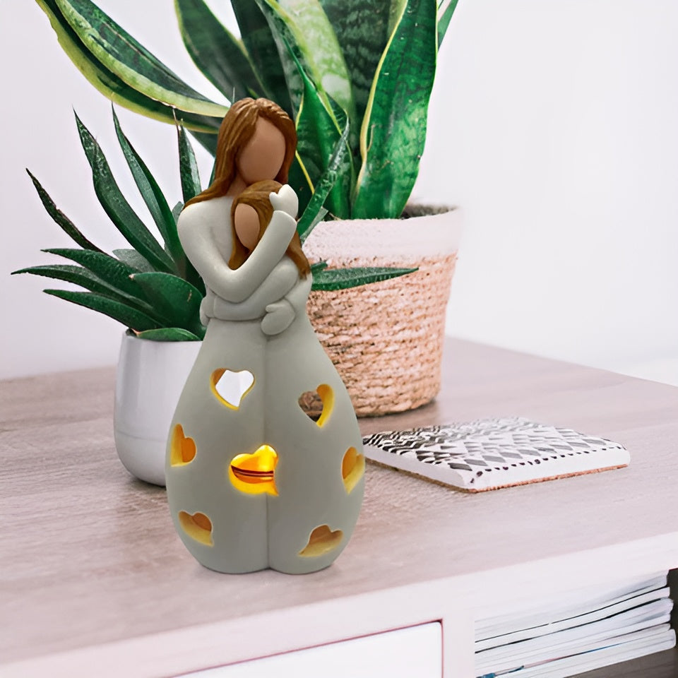 Moederdag Embrace Glow, tijdloos decoratief cadeau voor in huis