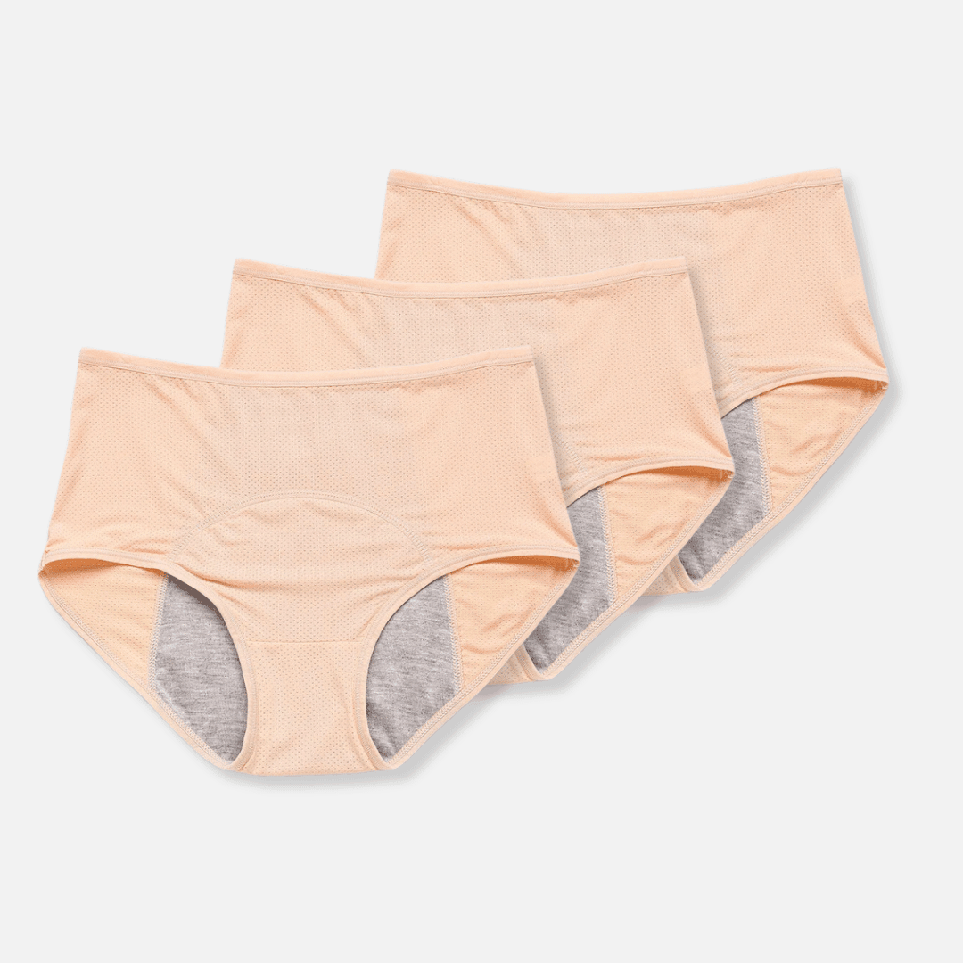 3 stuks - Lekvrij menstruatie ondergoed - Zaida