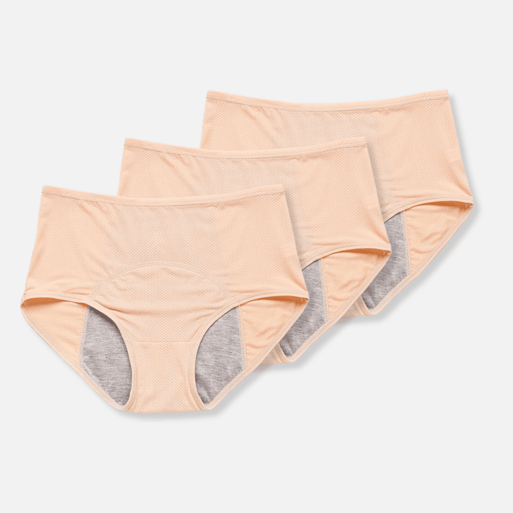 3 stuks - Lekvrij menstruatie ondergoed - Zaida
