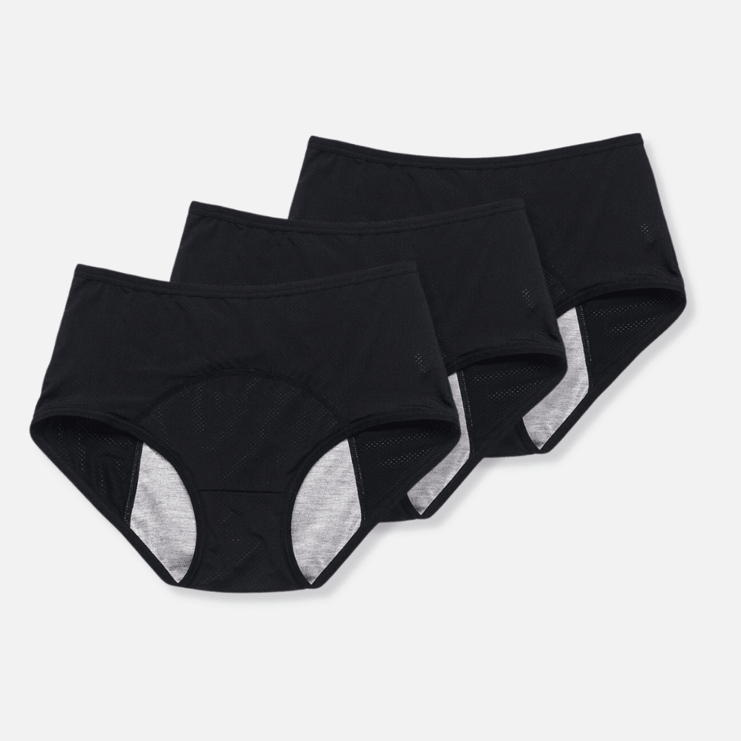 3 stuks - Lekvrij menstruatie ondergoed - Zaida