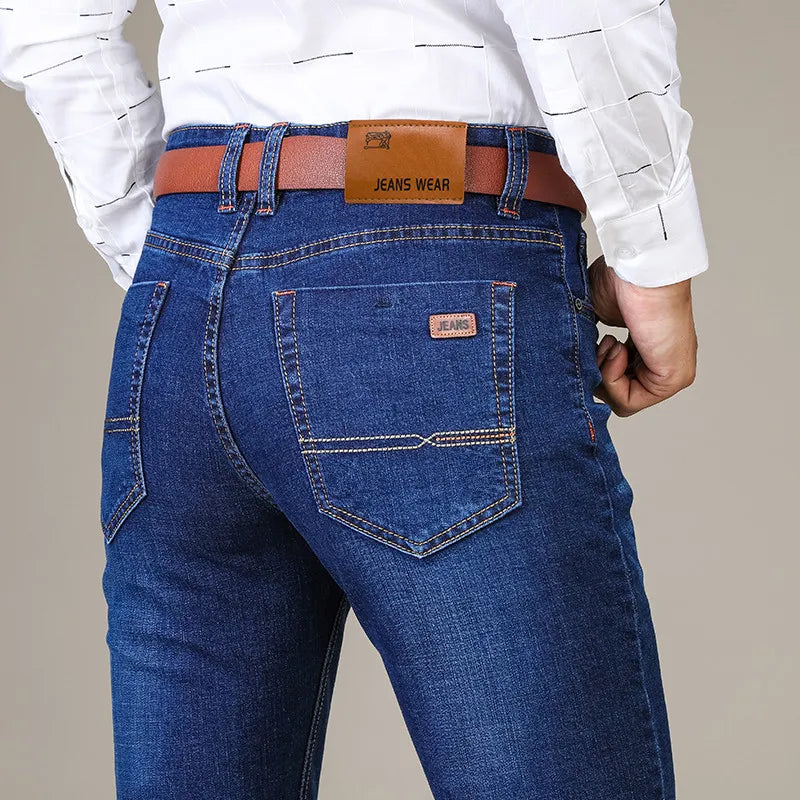 Jeans | Rechte, casual stretchjeans