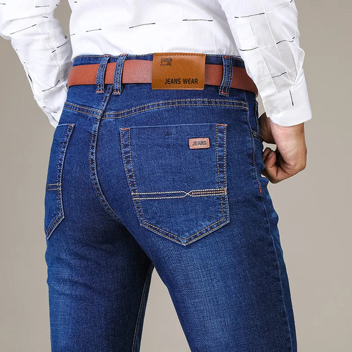 Jeans | Rechte, casual stretchjeans