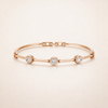 Elara Zirkonia Armband – Goudkleurige Elegantie