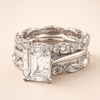 Zilveren ring met grote steen