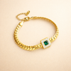 Elegante gouden armband met verfijnd ontwerp