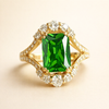 Elegante gouden ring met verfijnde details