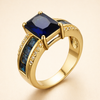 Elegante gouden ring met verfijnde details