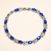 Elegante witgouden armband met verfijnde details
