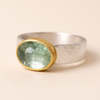 Elegante groene zirkonia ring