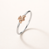 Elegante zilveren ring met verfijnde details