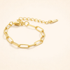 Elegante gouden armband met verfijnd design