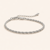 Verfijnde zilveren armband met een elegant ontwerp