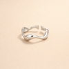 Golven - Zilveren Ring