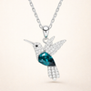 Hummingbird Sparkle Ketting met Zirkonia
