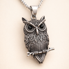 Vintage Uil Wijsheid Hanger Ketting
