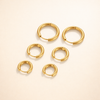 Gouden Trio Mini Hoop Set