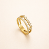 Gouden Mia Kristallen Ring